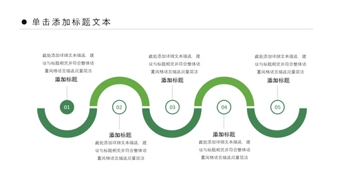 绿色清新亲子游活动策划快乐一家人PPT模板