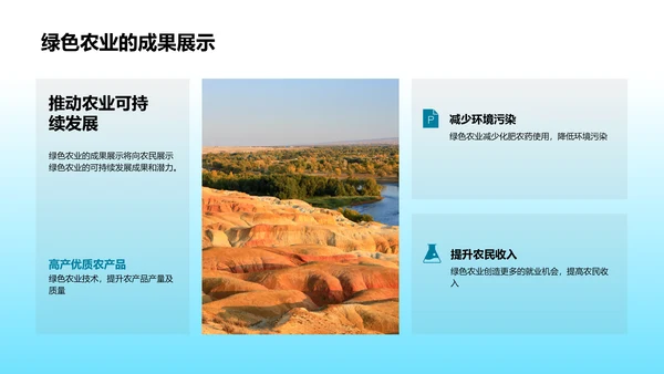 绿色农业推广PPT模板