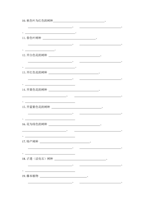 园林树木学复习资料.docx