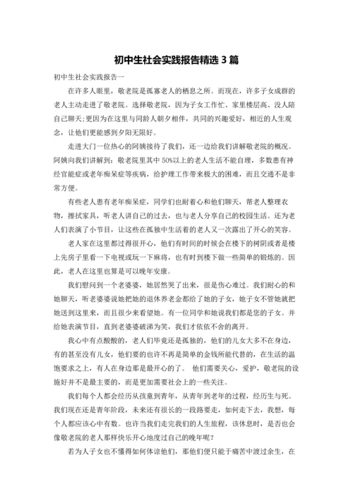 初中生社会实践报告精选3篇.docx