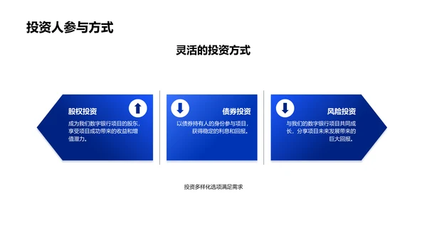 数字银行融资方案PPT模板