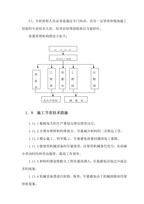 电缆沟综合施工组织设计文本.docx