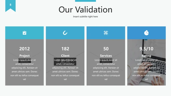 简洁设计公司简介企业宣传动态PPT模板