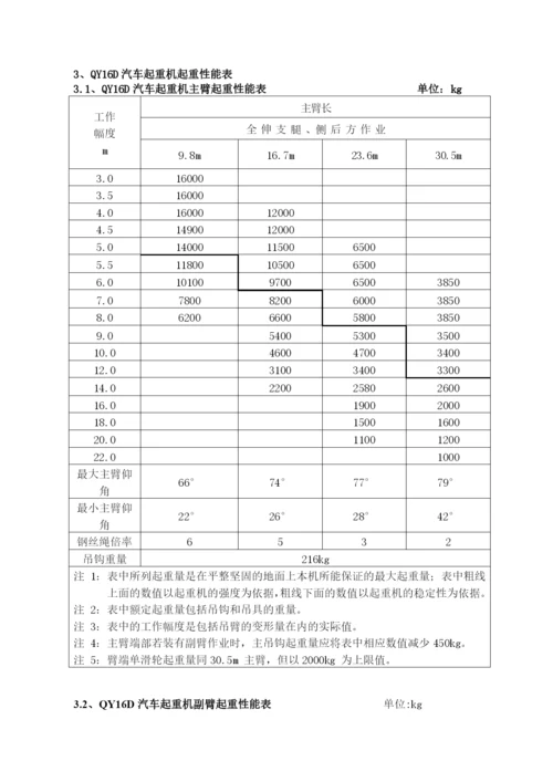 16T、20T、25T吊车详细参数.docx