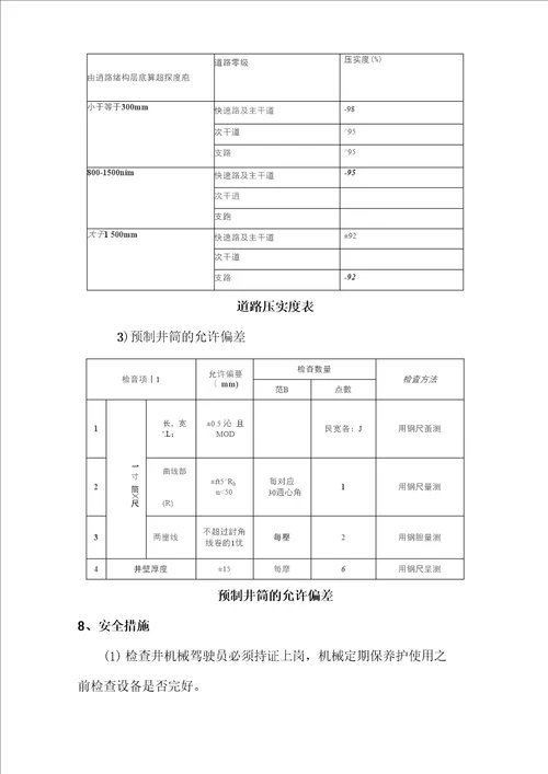 预制装配式检查井施工工法