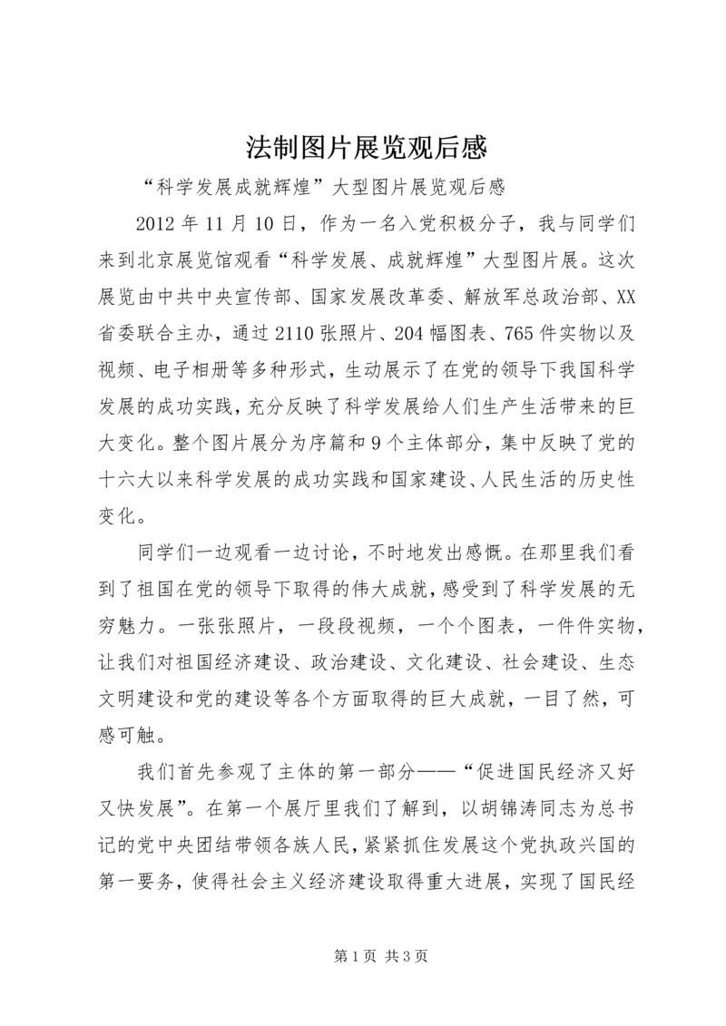 法制图片展览观后感 (4).docx