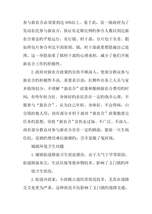 乡镇调查报告.docx