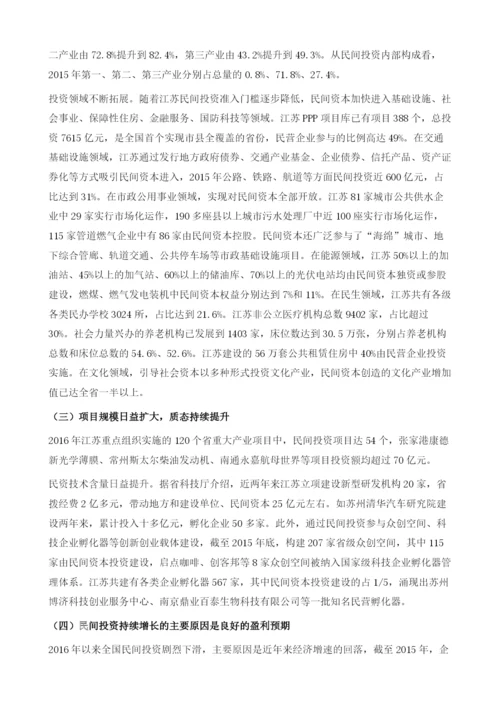 江苏扩大民间投资的难点和对策.docx
