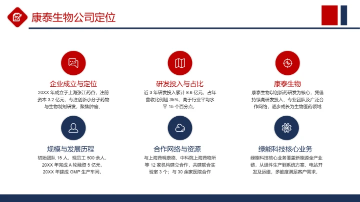 商务风纯文字列表