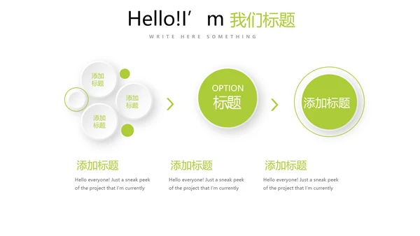 绿色简约餐饮商业计划书动态PPT
