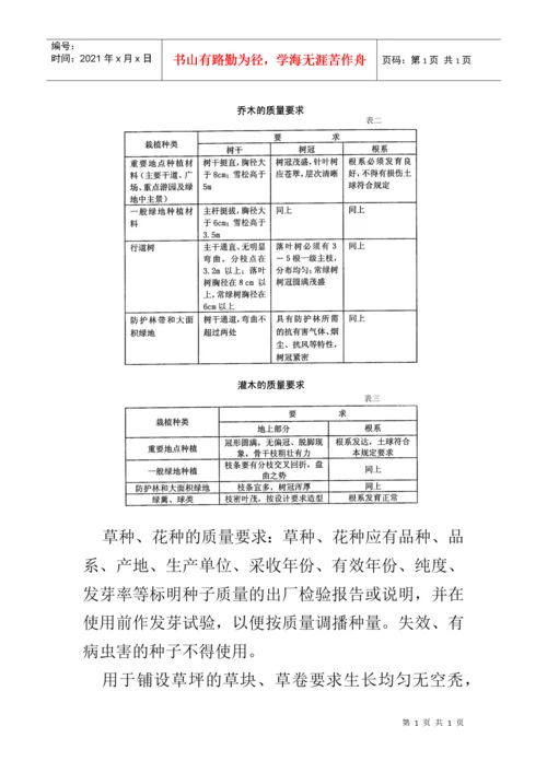 园林绿化植物种植技术规范.docx