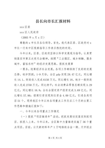 县长向市长汇报材料 (7).docx