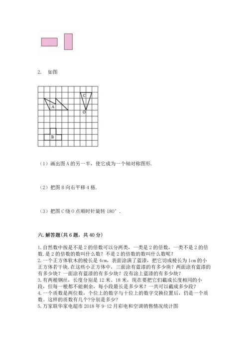 人教版五年级下册数学期末测试卷精品【名校卷】.docx