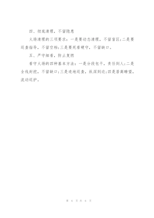 森林防火应急演练方案.docx