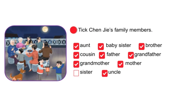 Unit 2   Different families课件（91张PPT)