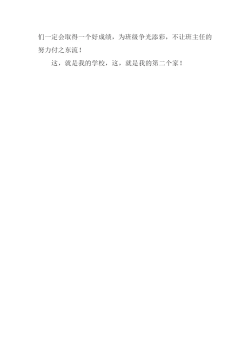 我们的校园作文1000字.docx