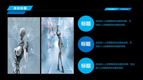 人工智能商业计划书工业机器人PPT