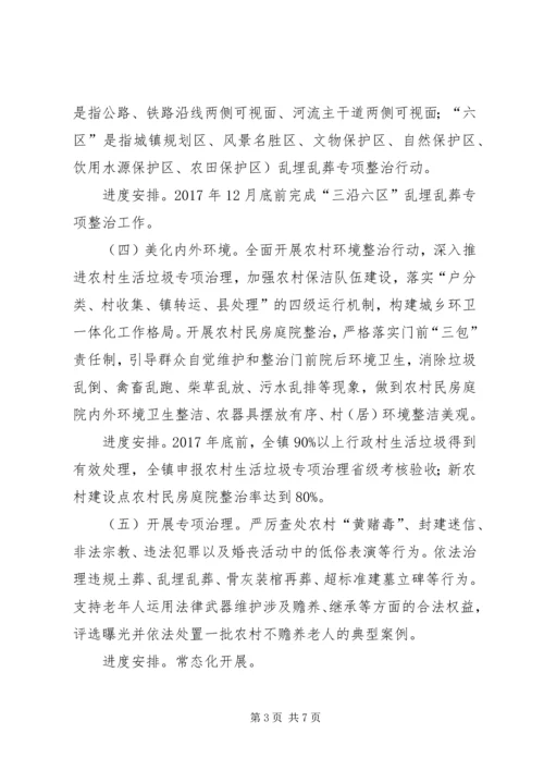 镇全面推进乡风文明行动工作方案.docx