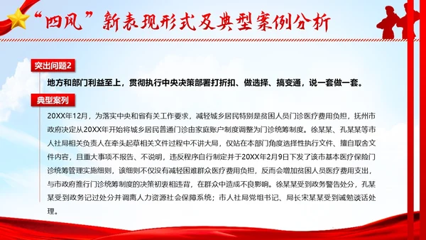 纠四风树新风作风建设党性教育党建PPT课件党课