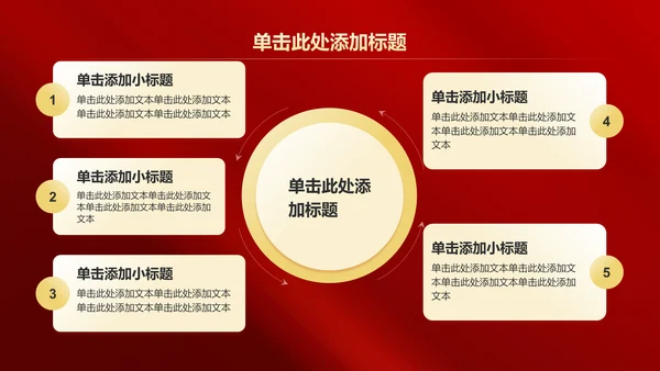 红色党政风党组织建设的成功案例PPT模板