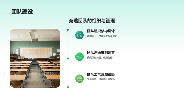 绿色小清新学生会竞选PPT模板