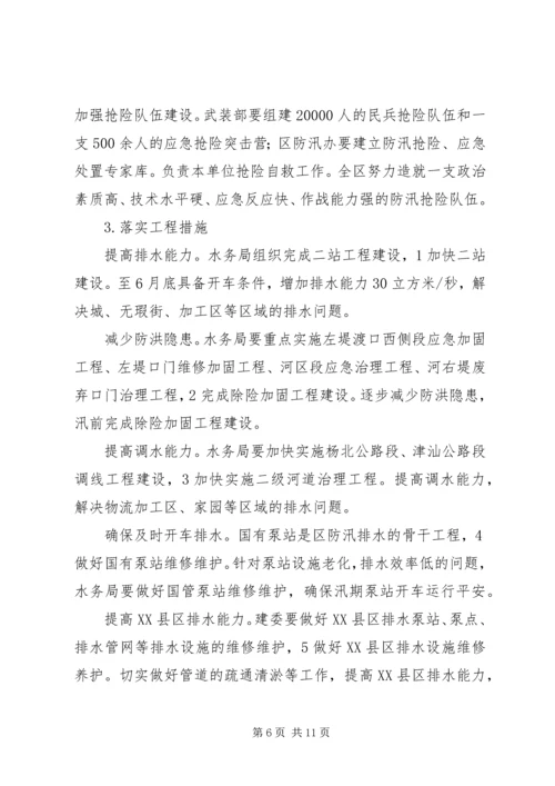 水利局防汛抗旱规划意见.docx