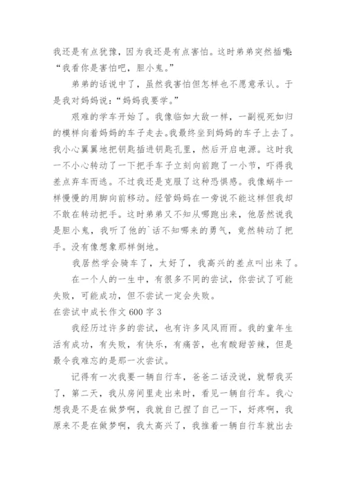 在尝试中成长作文600字.docx