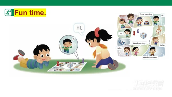 Unit 1 Hello! storytime 课件(共24张PPT)