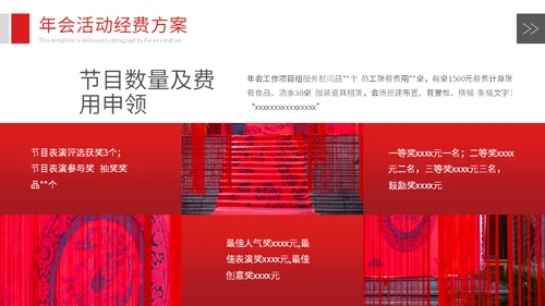 企业年会策划方案通用PPT模版
