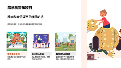 音乐与教学效能PPT模板