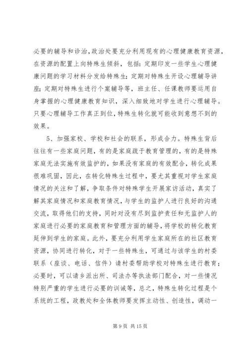 特殊生转化工作计划.docx
