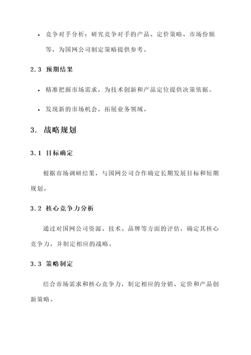 国网公司专业帮扶方案