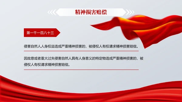 灰色简约风民法典解读之侵权责任编教育PPT课件