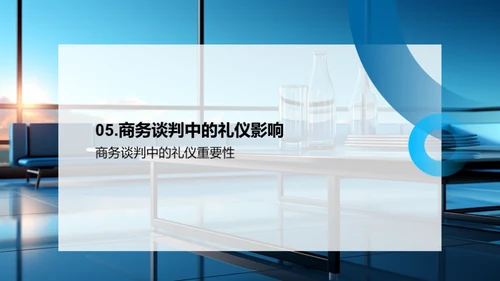 礼仪引领商务谈判