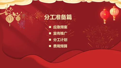 春节龙腾庙会活动执行策划方案PPT模板