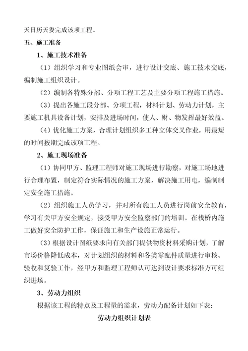 某煤厂煤尘综合治理工程施工组织设计