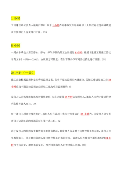 2023年二级建造师管理天数的整理.docx