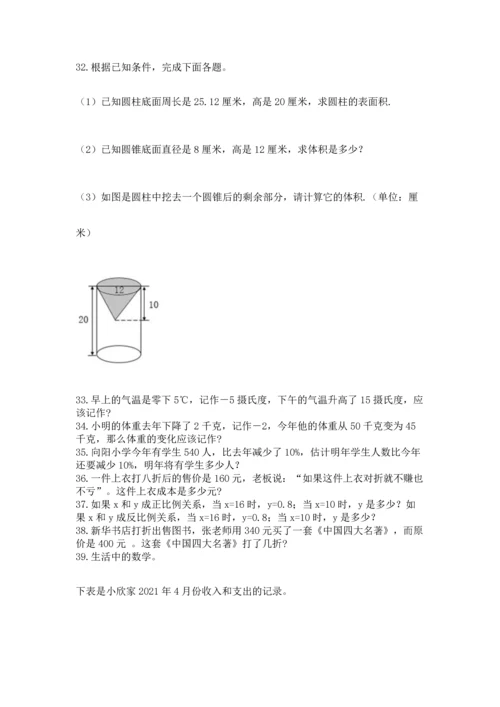 小升初数学应用题50道（重点班）.docx