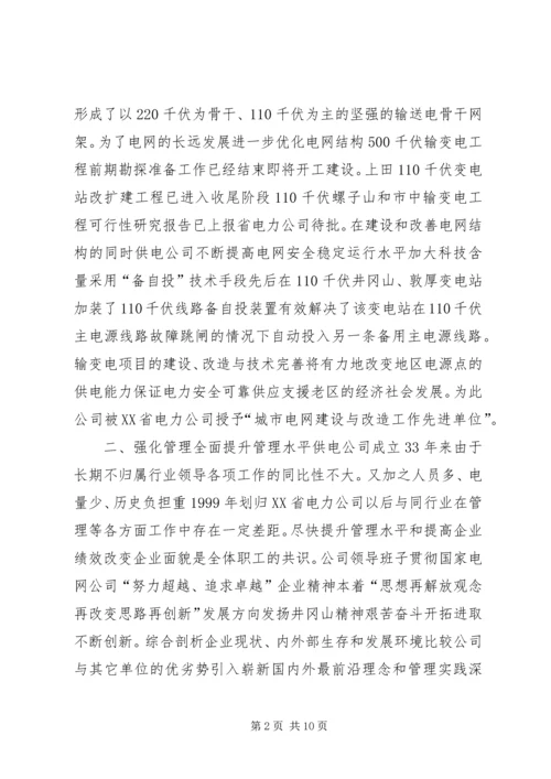 供电公司保护电力设施先进集体材料.docx