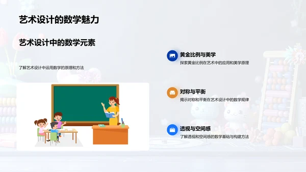 数学在生活中的运用PPT模板