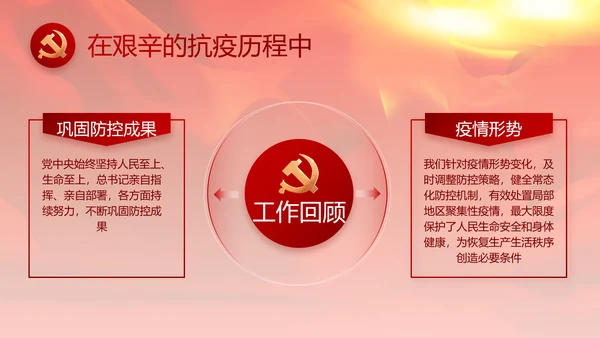 红色党建党支部党员主题党日微党课PPT