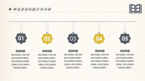 创意书本读书分析好书推荐阅读PPT模板