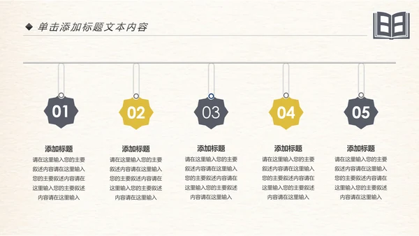 创意书本读书分析好书推荐阅读PPT模板