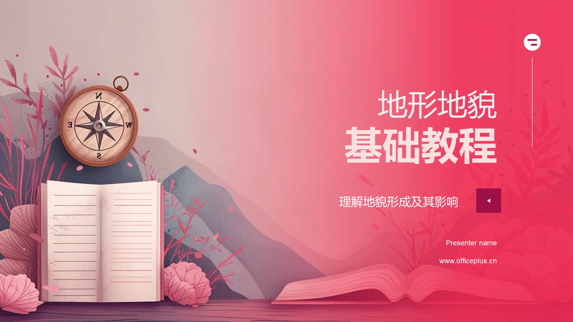 地形地貌基础教程PPT模板