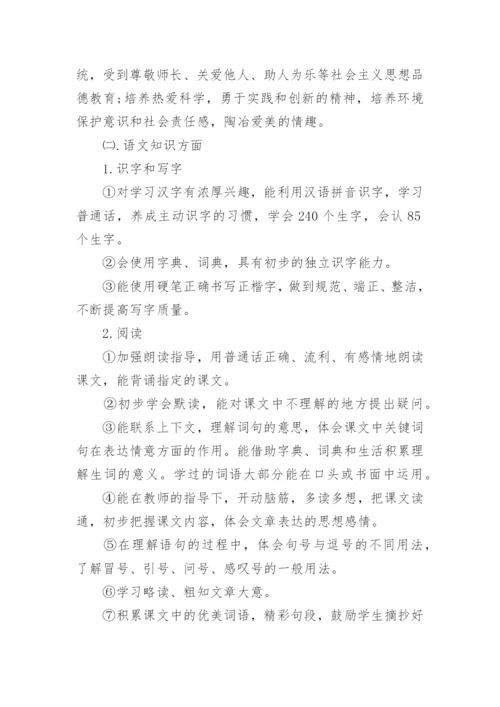 小学三年级语文期末试卷及答案可打印.docx