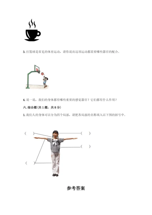 科学二年级下册第二单元《我们自己》测试卷丨精品(含答案).docx