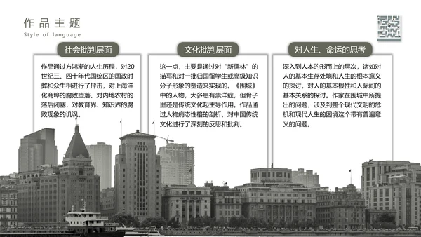《围城》读书名著导读走迷宫ppt模板