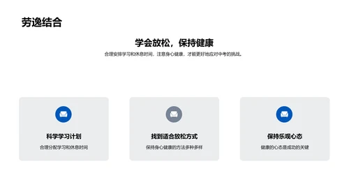 中考学习方法讲解PPT模板