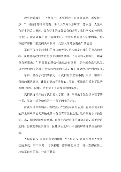 热门大学军训心得体会汇总七篇.docx