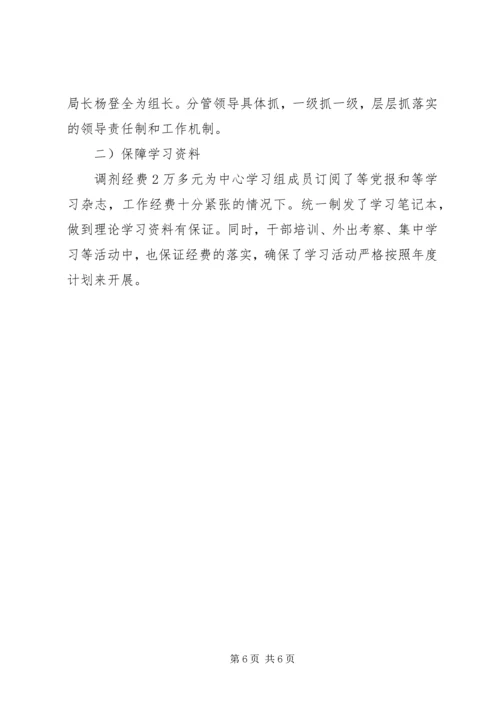 市委宣传部理论学习自查报告.docx